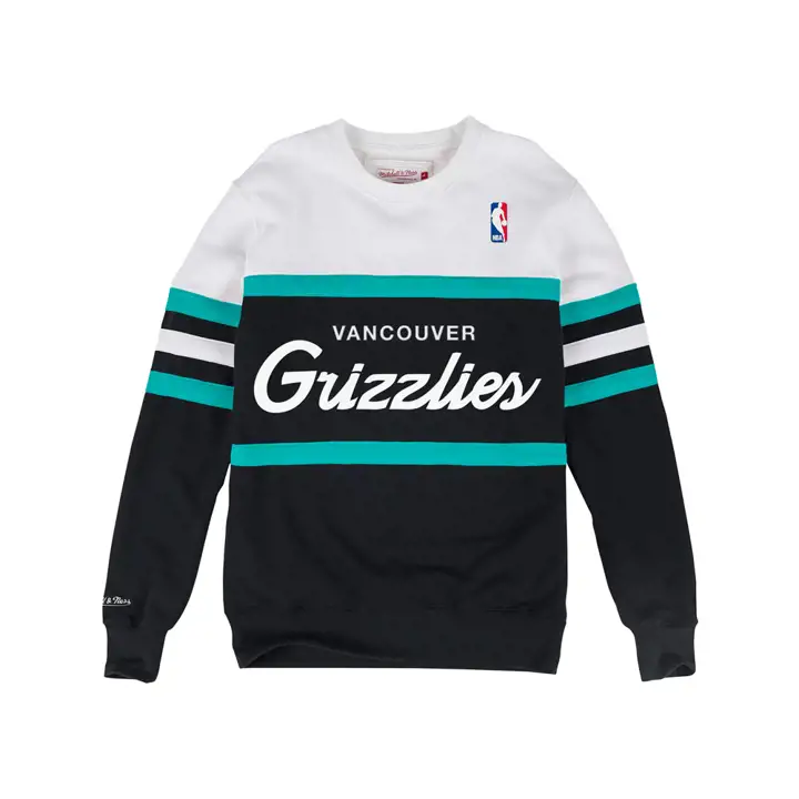 Vancouver Grizzlies NBA Entraîneur Équipe Noir/sarcelle/blanc