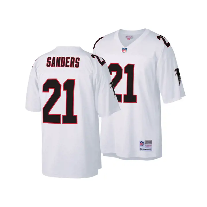 Atlanta Falcons NFL Maillot rétro réplique M&N Deion Sande