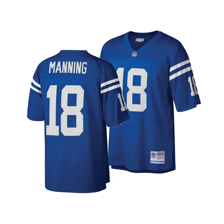 Maillot Rétro NFL M&N Replica Indianapolis Colts Peyton M