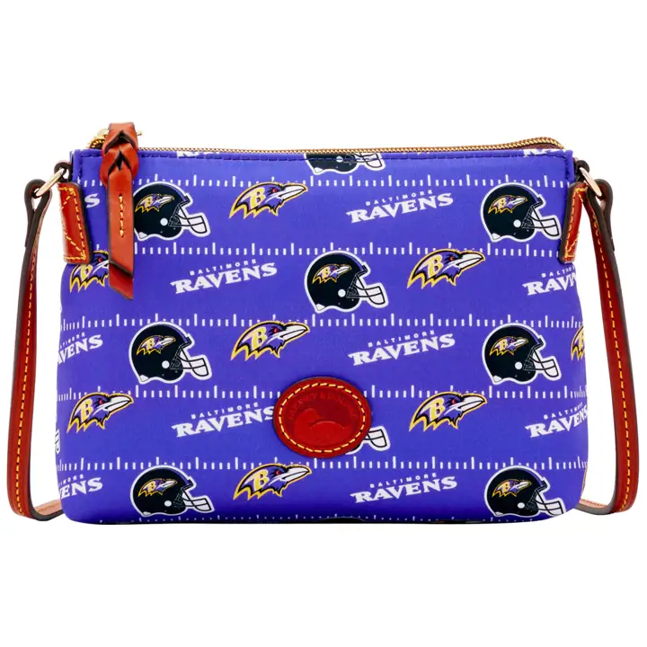 Baltimore Ravens Dooney & Bourke Nylon Crossbody Pochette