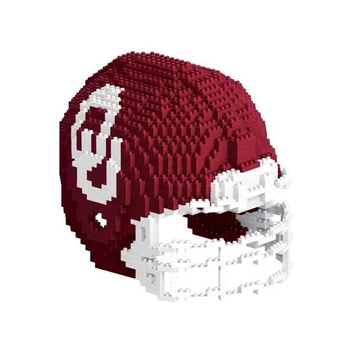 Oklahoma Sooners 3D BRXLZ - Casque pourpre