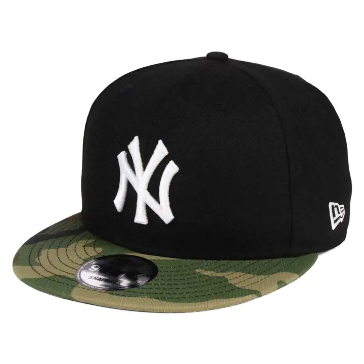 NEW YORK YANKEES MLB Woodland 9FIFTY NOIR/BOIS/BLANC