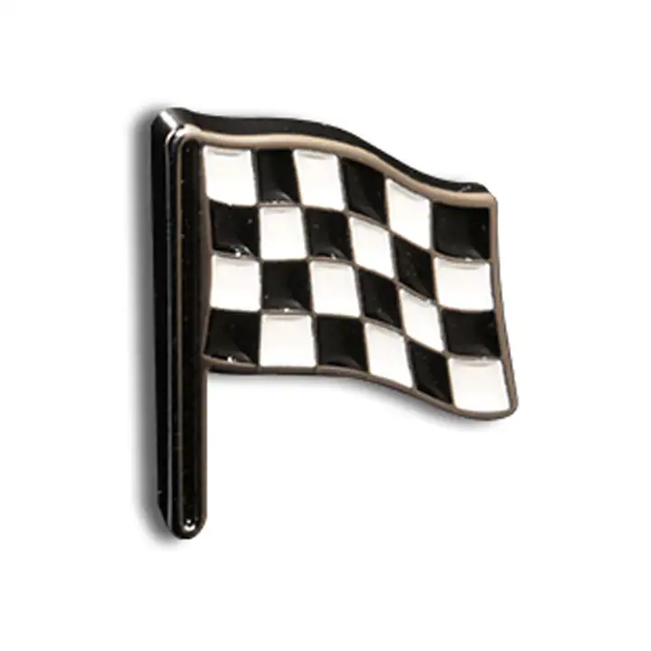 Drapeaux à damier King Pins Noir/Blanc