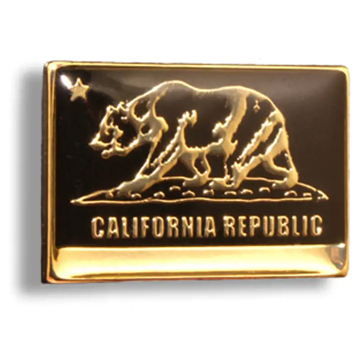 Drapeau californien King Pins N/B