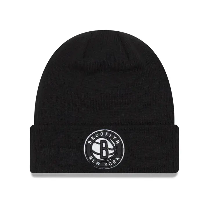 BROOKLYN NETS NBA Bonnet en tricot Breakaway NOIR