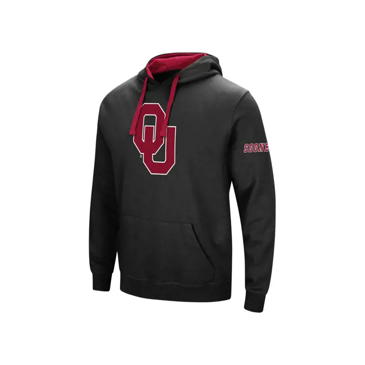 Oklahoma Sooners 2F NCAA Big Logo Hoodie noir