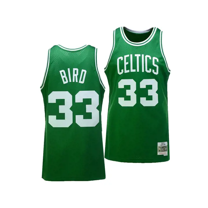 CELTICS NBA M&N Maillot Swingman Larry Bird VERT