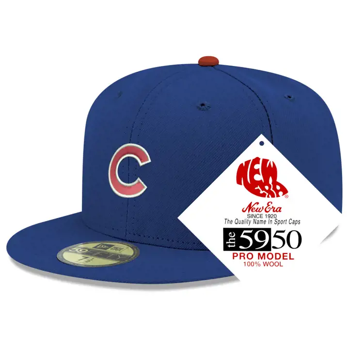 CHICAGO CUBS MLB Casquette 59FIFTY Rétro Classique RBL/RBL