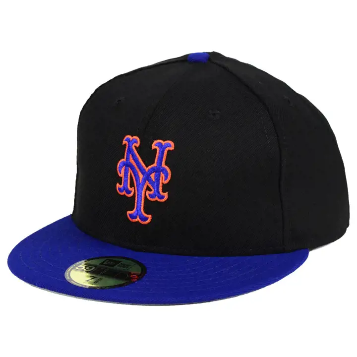 NEW YORK METS MLB Retro Classic 59FIFTY BLK/RBL