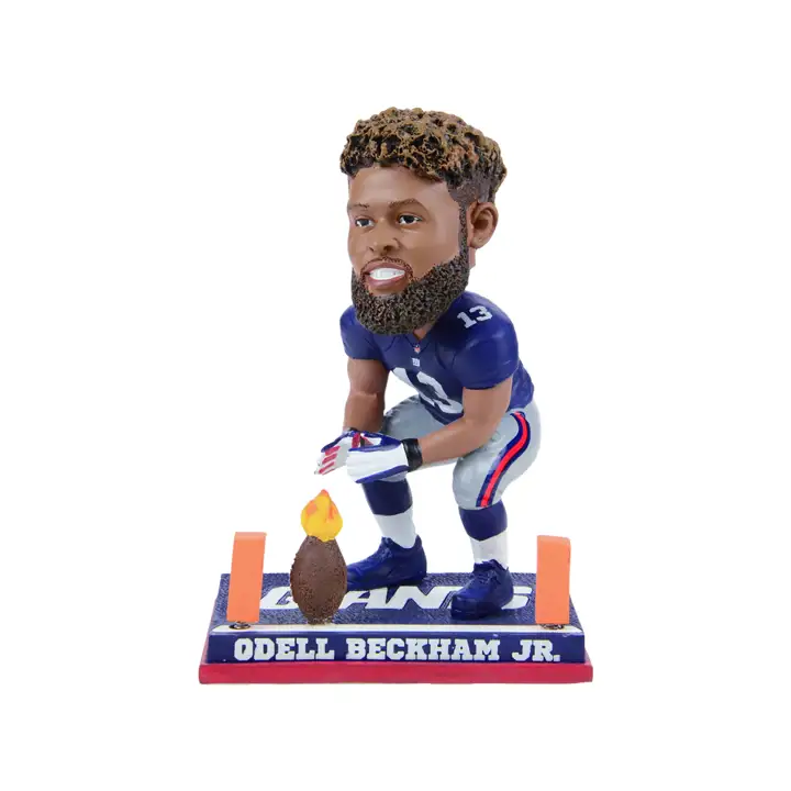 NY Giants SMU Bobblehead 17 Odell Beckham Jr. bleu/rouge