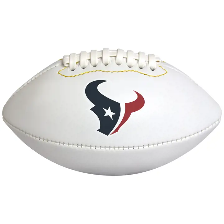 Mini ballon de football Houston Texans – BRN/wht