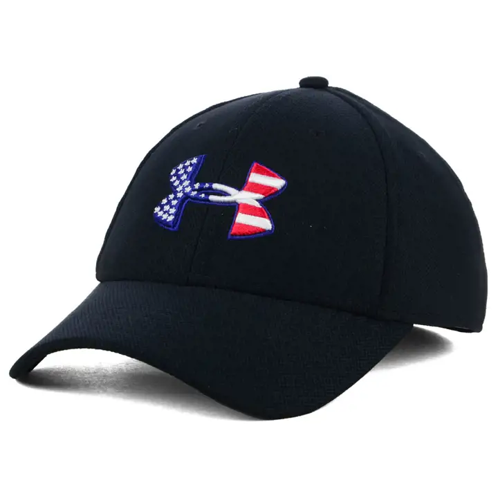 UNDARM Freedom Blitzing Cap   blk/wht/red