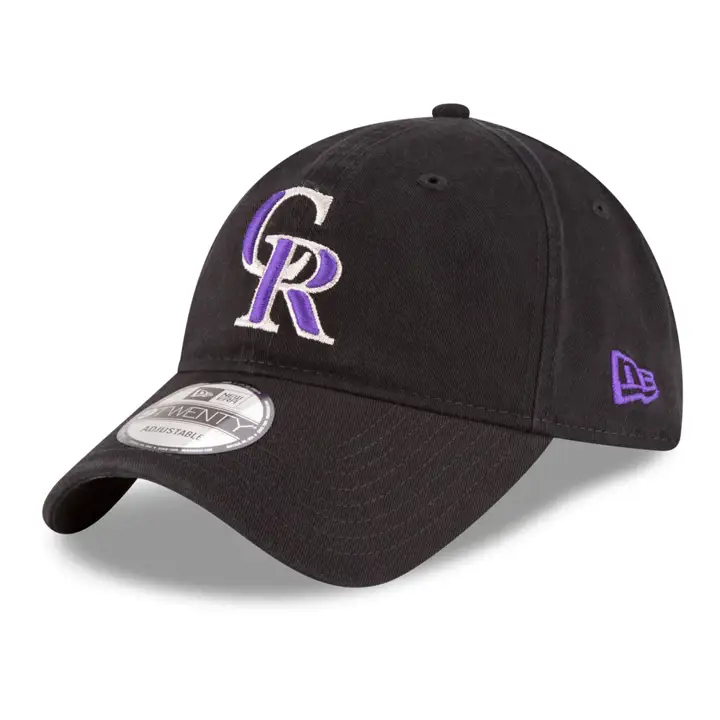 Colorado Rockies MLB Réplique Officielle 9Twenty NOIR