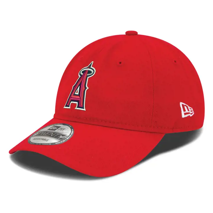 Casquette de match réplique sur le terrain Anaheim Angels MLB 9Twenty ROUGE