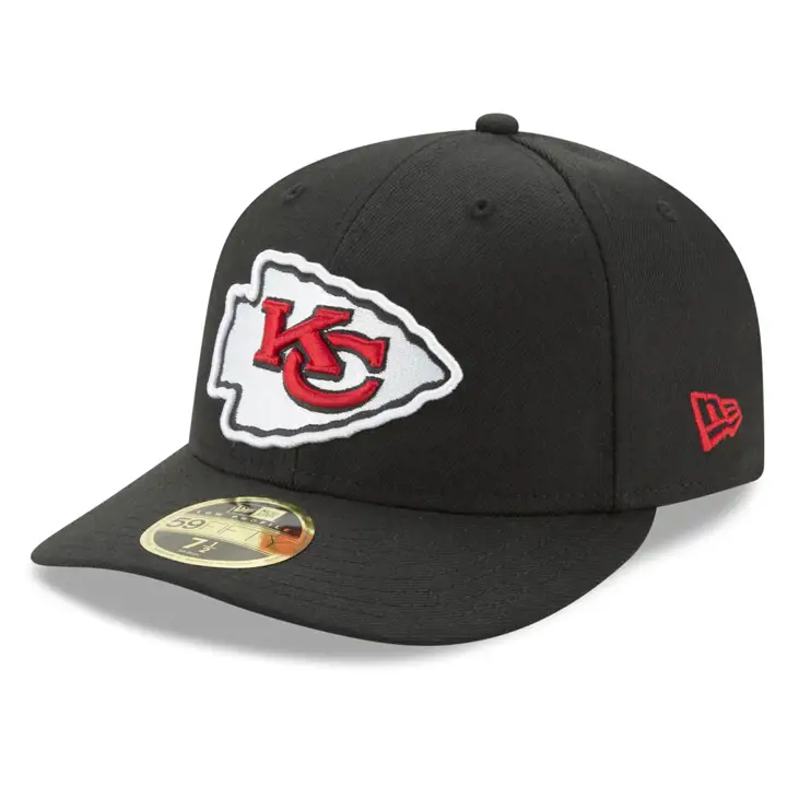 Casquette NFL Kansas City Chiefs Basic LC 59Fifty BLK/BLK
