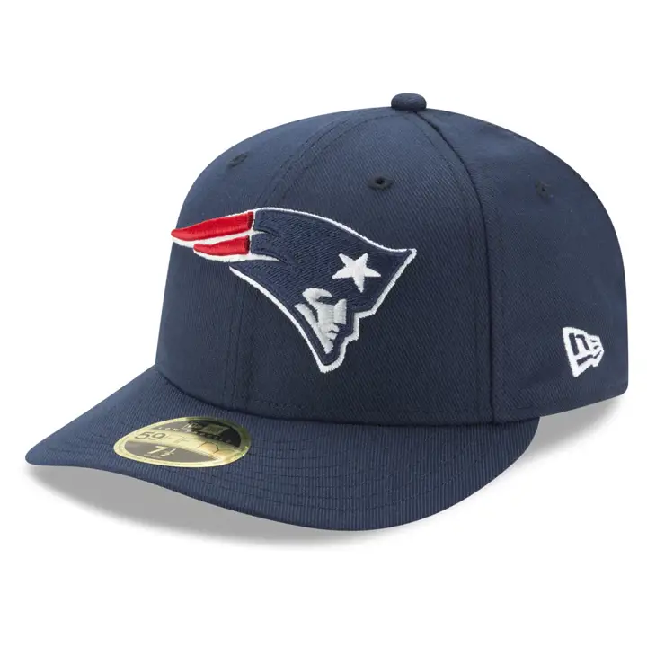 New England Patriots NFL Team Basic LC 59Fifty MARINE/MARINE