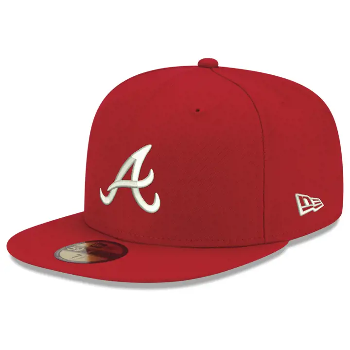 ATLANTA BRAVES MLB Re-Dub 59FIFTY ROUGE/BLC