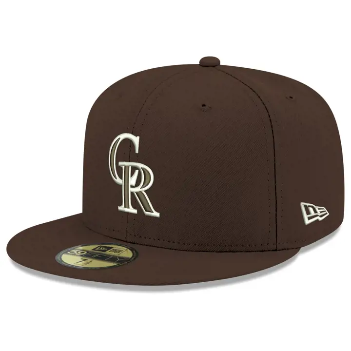 COLORADO ROCKIES MLB Réédition Walnut 59FIFTY  marron