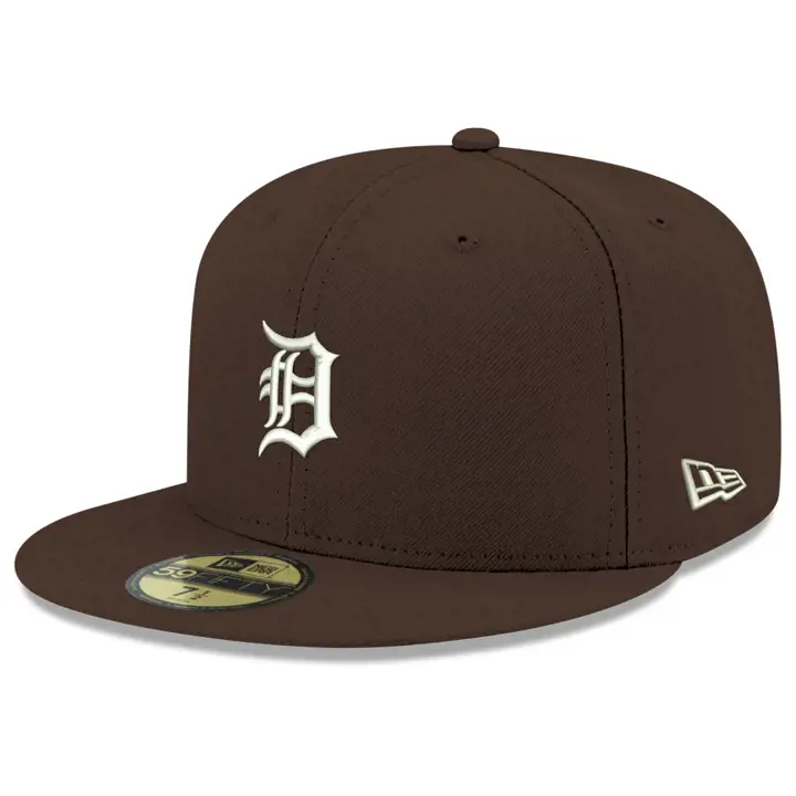 DETROIT TIGERS MLB Re-Dub Walnut 59FIFTY WLNT/WHT