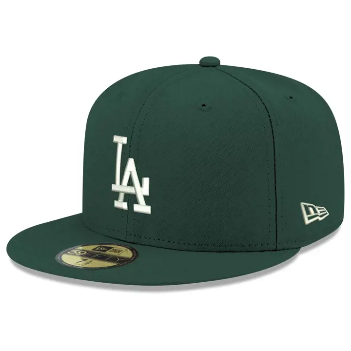LOS ANGELES DODGERS MLB Re-Dub 59FIFTY VERT FONCÉ/BLANC