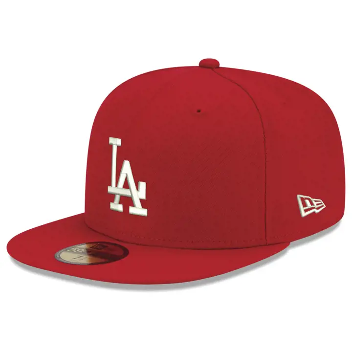 LOS ANGELES DODGERS MLB Re-Dub 59FIFTY ROUGE/BLANC