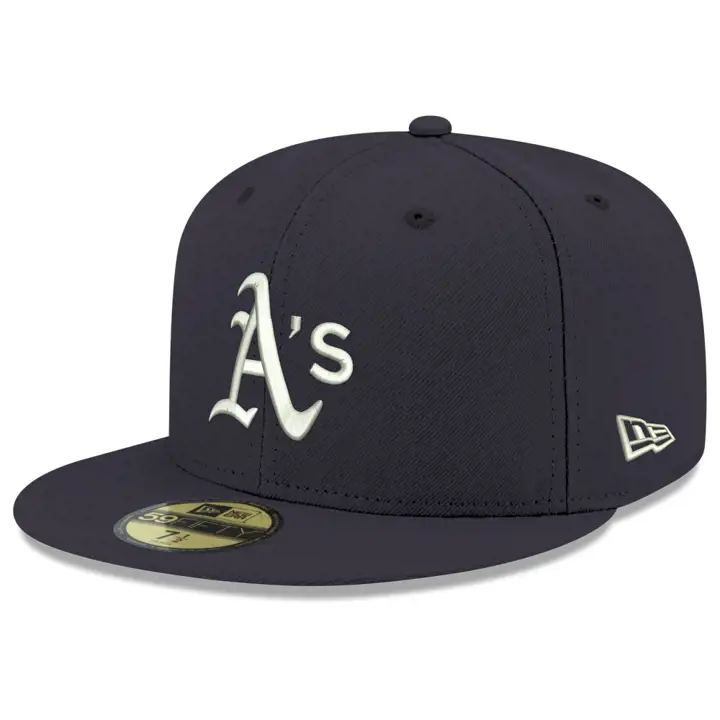 OAKLAND ATHLETICS MLB Re-Dub 59FIFTY MARINE/BLANC