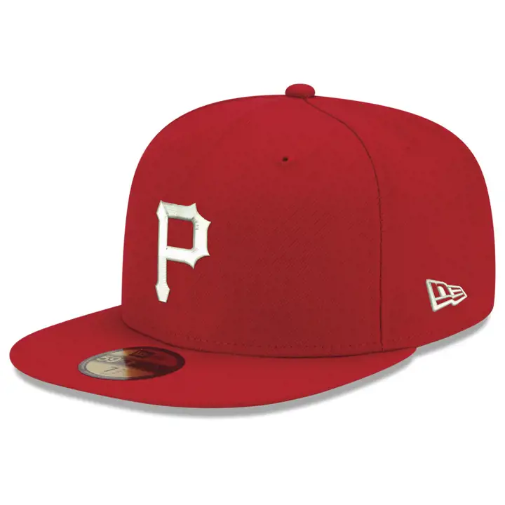 PITTSBURGH PIRATES MLB Re-Dub 59FIFTY ROUGE/BLANC