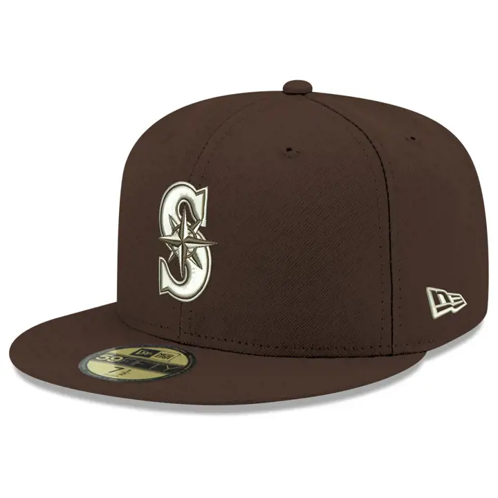 Casquette 59FIFTY MLB Seattle Mariners Redub Noyer WLNT/WHT
