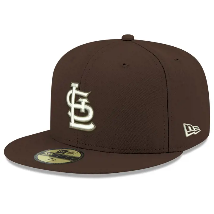 ST. LOUIS CARDINALS MLB Re-Dub Walnut 59FIFTY  WLNT/WHT