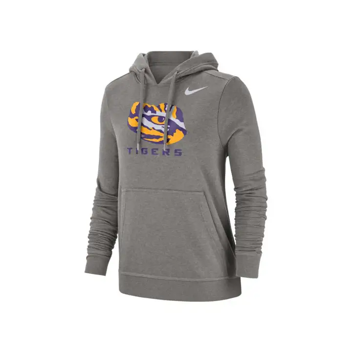 Sweat à capuche L.S.U. NCAA Women's Club Gris H.