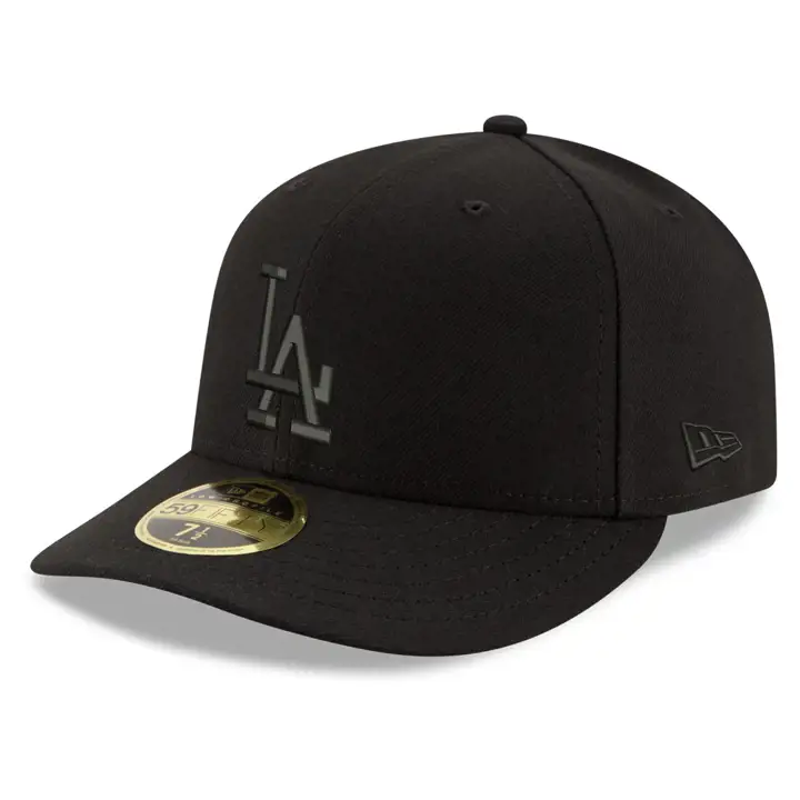 Casquette Los Angeles Dodgers MLB Triple Black Low Crown 59FIFTY BLK/B