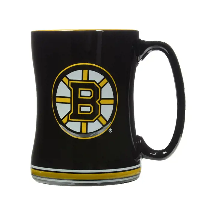 Mug en relief Bruins - 414ml noi