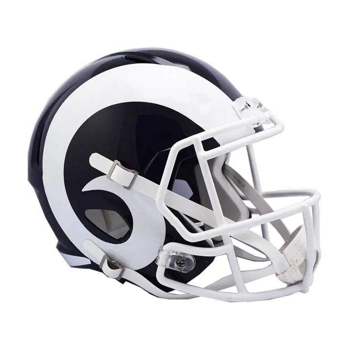 Casque réplique LA Rams Speed marine/blanc