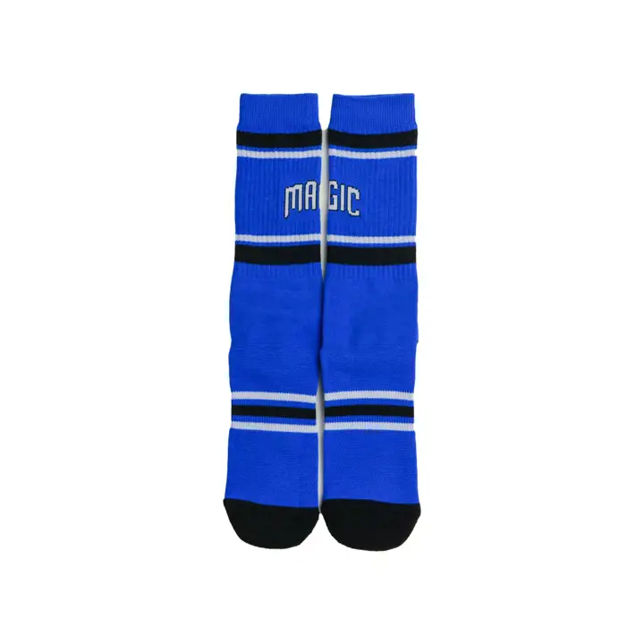 Chaussettes d'équipage rayées Orlando Magic NBA Parkway bleues