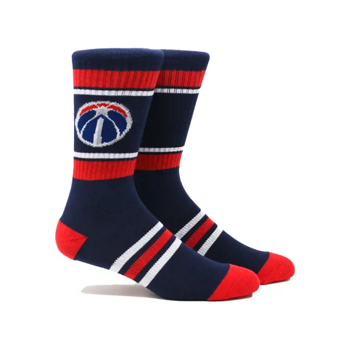 Chaussettes ras du cou à rayures Washington Wizards NBA Parkway marine