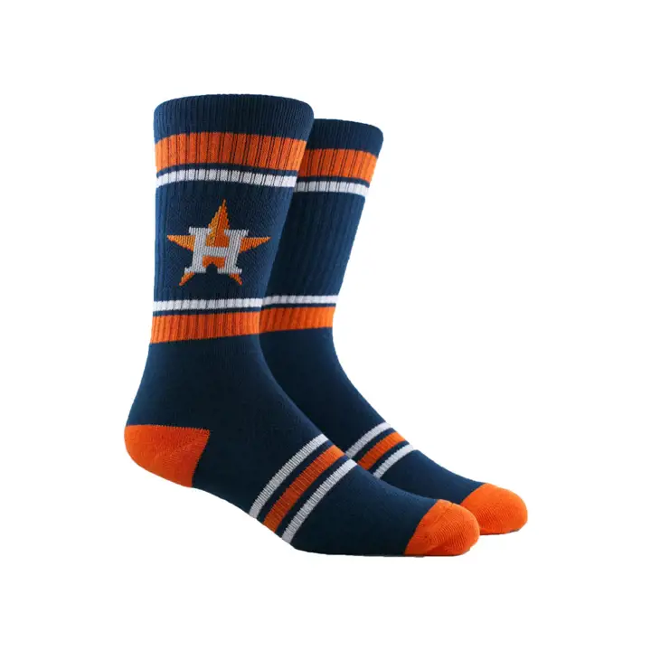 Chaussettes mi-mollet rayées Houston Astros MLB Parkway, marine