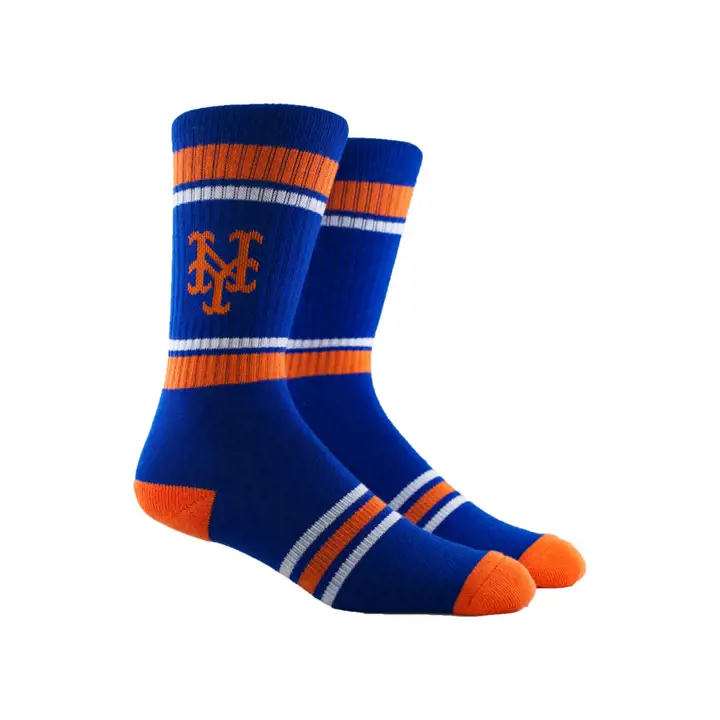 Chaussettes bleues New York Mets MLB Parkway Stripe
