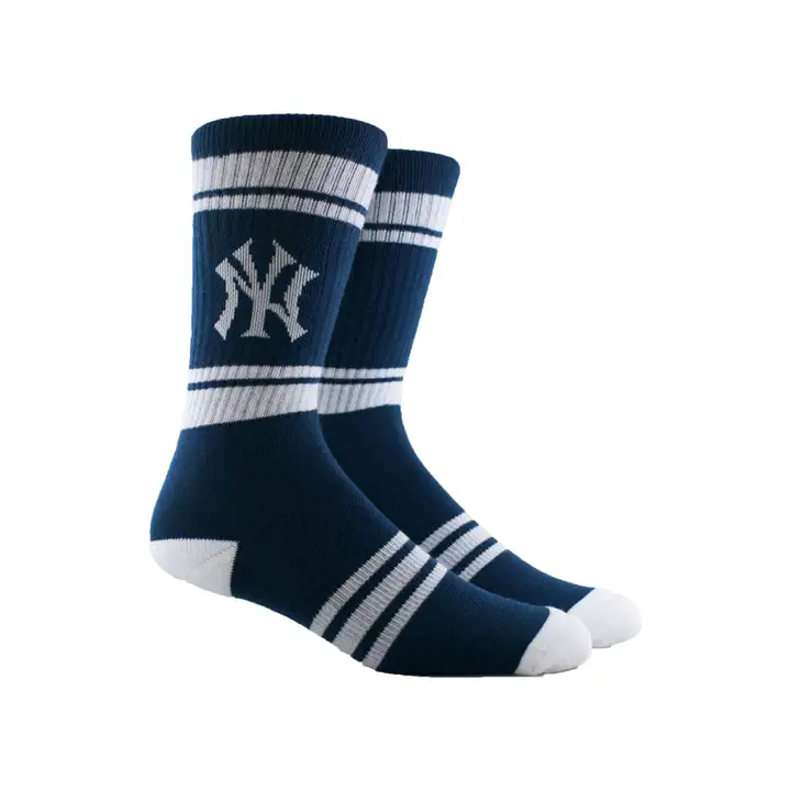 Chaussettes Ras Du Cou Rayées New York Yankees MLB Parkway   MARINE/blc