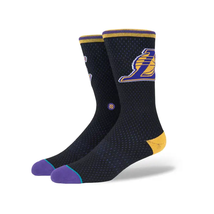 Los Angeles Lakers NBA Arena Jersey Pack Crew noir/vio/jau
