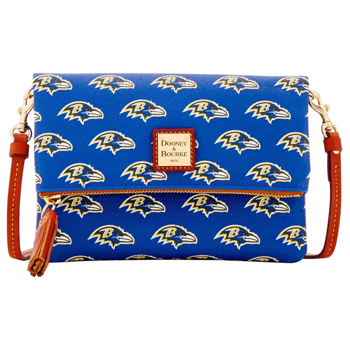 Sac bandoulière pliant Dooney & Bourke Baltimore Ravens