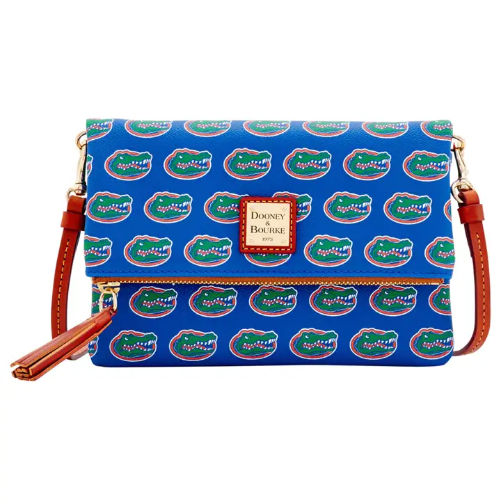Sacs bandoulière repliables Dooney & Bourke Florida Gators BLEU