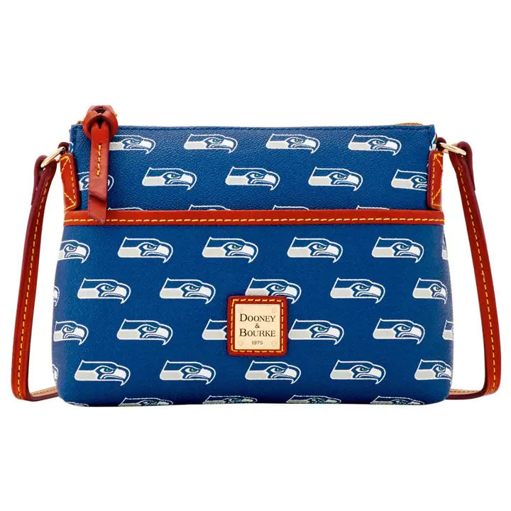 Sac bandoulière Ginger Seattle Seahawks Dooney & Bourke BLEU MARINE