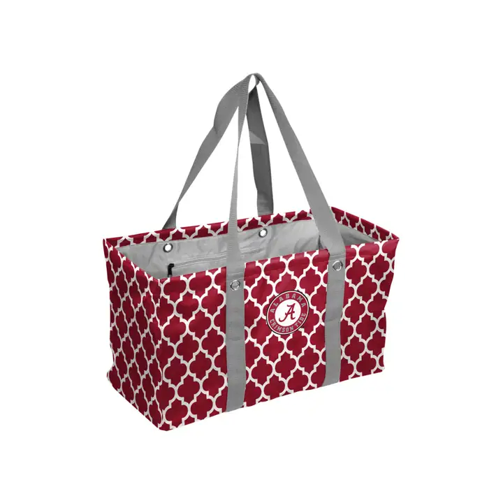 Porte-couverts de pique-nique Alabama Crimson Tide V rouge