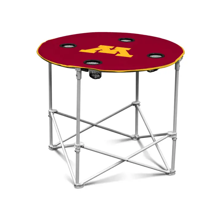 Table pliante ronde Minnesota Golden Gophers V Ast