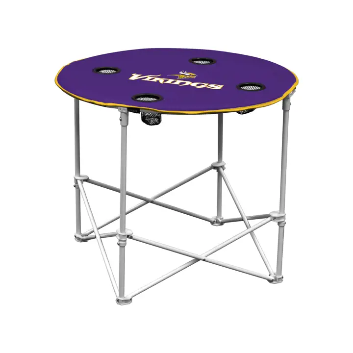 Table pliante ronde Minnesota Vikings V
