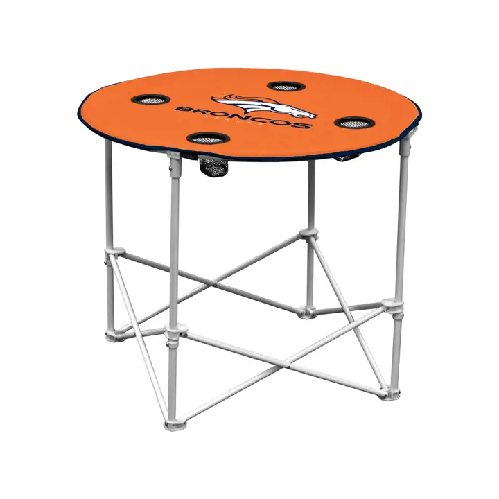 Table pliante ronde Denver Broncos V org