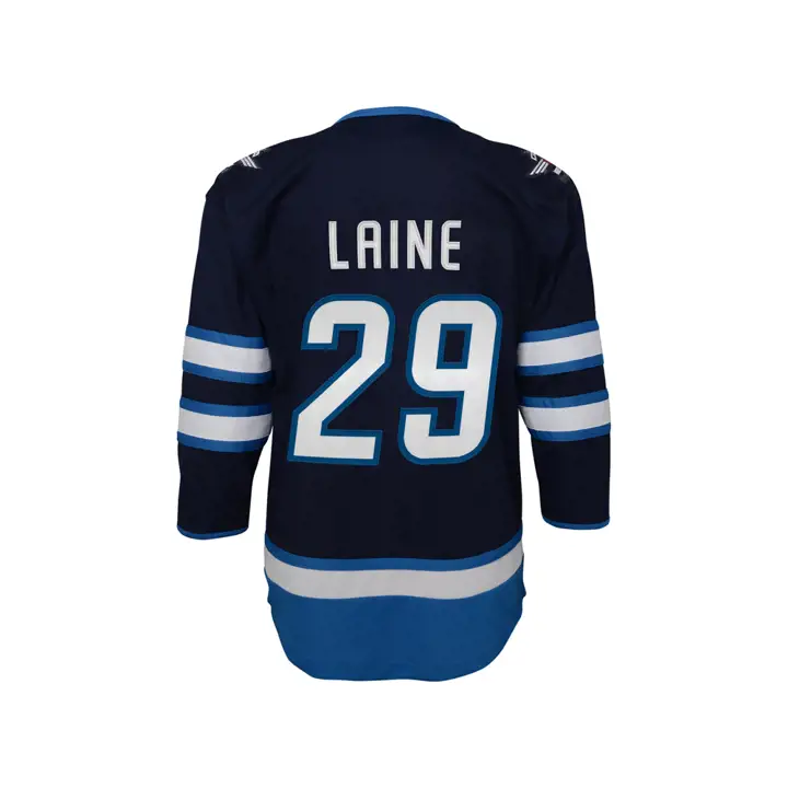 WIN. Maillot Premier YTH des Jets de la LNH bleu marine