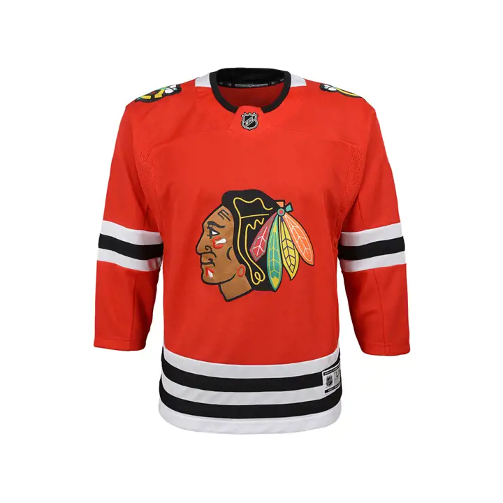 Maillot de supporter enfant NHL des Blackhawks rouge