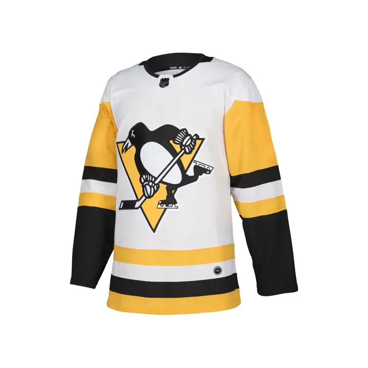 Maillot Authentic Pro des Penguins de Pittsburgh de la LNH, blanc