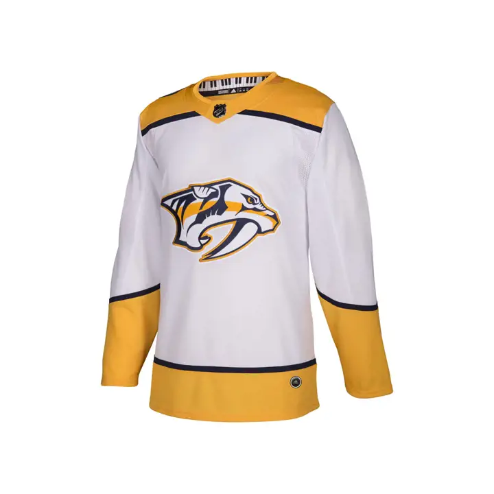 Maillot Pro authentique LNH Nashville Predators blanc